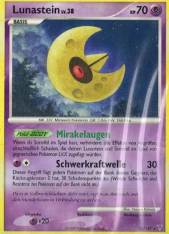 Pokémon-Karte Lunastein 032/147