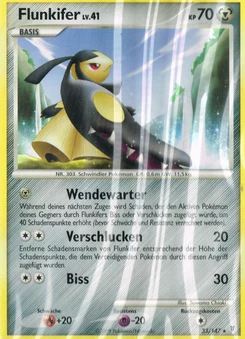 Pokémon-Karte Flunkifer 033/147