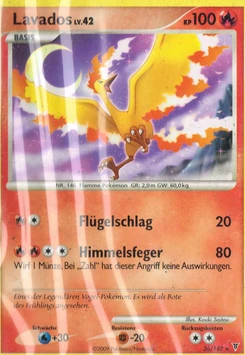 Pokémon-Karte Lavados 036/147