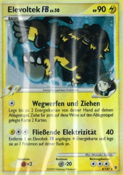 Pokémon-Karte Elevoltek FB 004/147