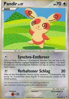 Pokémon-Karte Pandir 046/147