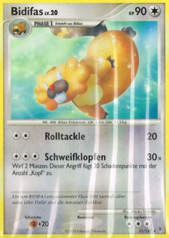 Pokémon-Karte Bidifas 051/147