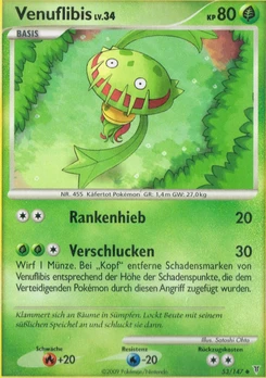 Pokémon-Karte Venuflibis 053/147
