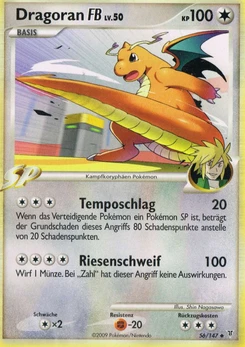 Pokémon-Karte Dragoran FB 056/147