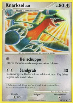 Pokémon-Karte Knarksel 059/147