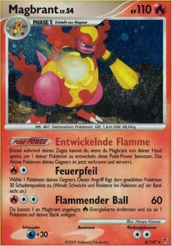 Pokémon-Karte Magbrant 006/147