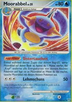Pokémon-Karte Moorabbel 067/147