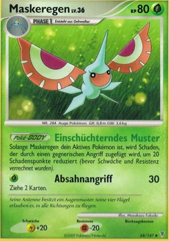 Pokémon-Karte Maskeregen 068/147