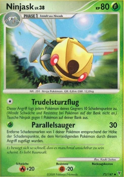Pokémon-Karte Ninjask 073/147