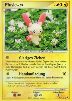 Pokémon-Karte Plusle 076/147