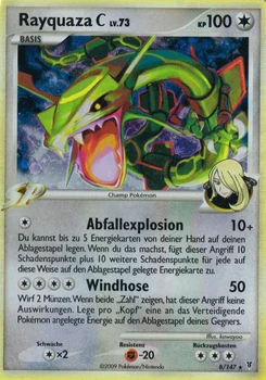 Pokémon-Karte Rayquaza C 008/147