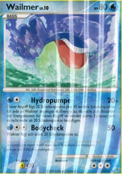 Pokémon-Karte Wailmer 087/147
