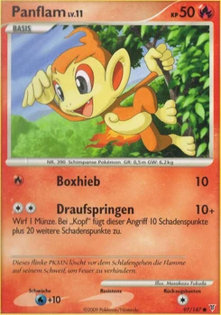 Pokémon-Karte Panflam 097/147