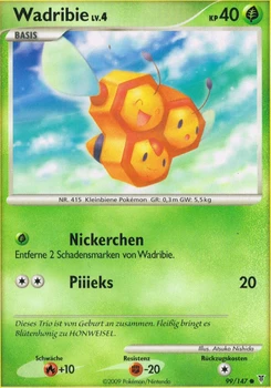 Pokémon-Karte Wadribie 099/147