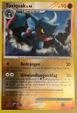 Pokémon-Karte Toxiquak 011/099