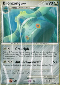 Pokémon-Karte Bronzong 014/099