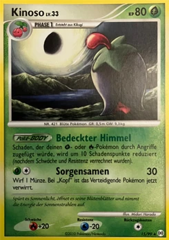 Pokémon-Karte Kinoso 015/099