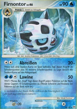 Pokémon-Karte Firnontor 018/099