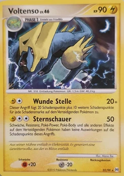 Pokémon-Karte Voltenso 022/099