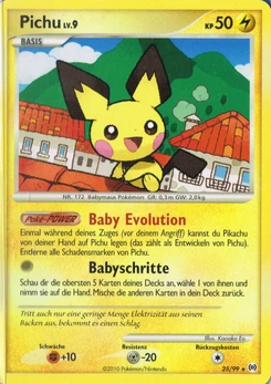 Pokémon-Karte Pichu 025/099