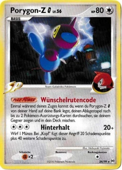 Pokémon-Karte Porygon-Z G 026/099