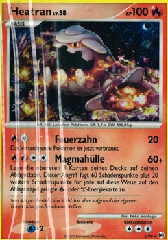 Pokémon-Karte Heatran 003/099