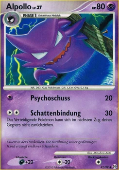 Pokémon-Karte Alpollo 042/099