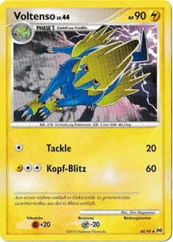 Pokémon-Karte Voltenso 044/099