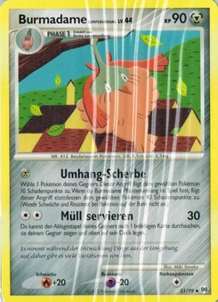 Pokémon-Karte Burmadame Lumpenumhang 051/099