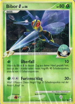 Pokémon-Karte Bibor G 053/099