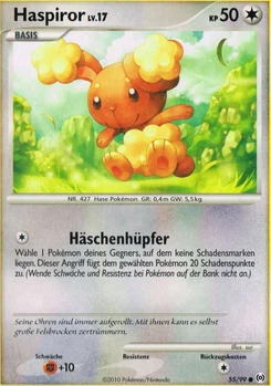 Pokémon-Karte Haspiror 055/099