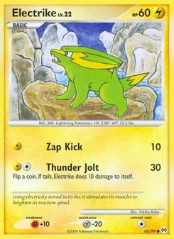 Pokémon-Karte Frizelbliz 062/099