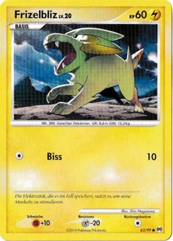 Pokémon-Karte Frizelbliz 063/099