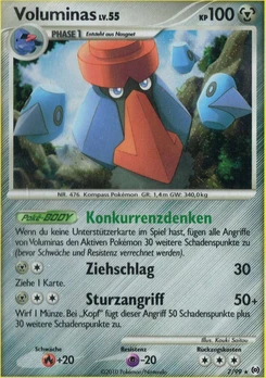 Pokémon-Karte Voluminas 007/099