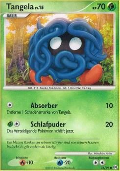 Pokémon-Karte Tangela 076/099