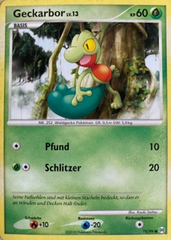 Pokémon-Karte Geckarbor 079/099