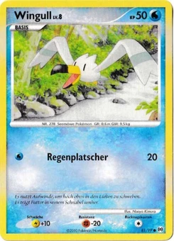 Pokémon-Karte Wingull 081/099