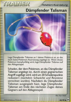 Pokémon-Karte Dämpfender Talisman 084/099