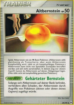 Pokémon-Karte Altbernstein 089/099