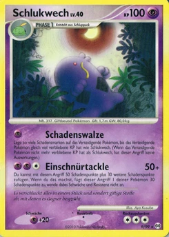 Pokémon-Karte Schlukwech 009/099