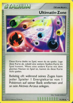 Pokémon-Karte Ultimativ-Zone 091/099