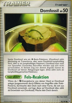 Pokémon-Karte Domfossil 092/099