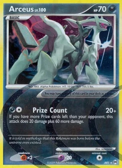 Pokémon-Karte Arceus AR1
