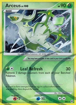Pokémon-Karte Arceus AR2