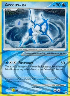 Pokémon-Karte Arceus AR4