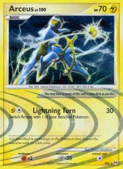 Pokémon-Karte Arceus AR6