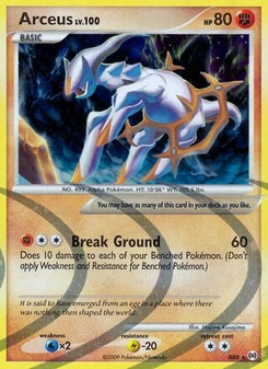 Pokémon-Karte Arceus AR8