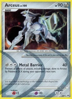 Pokémon-Karte Arceus AR9