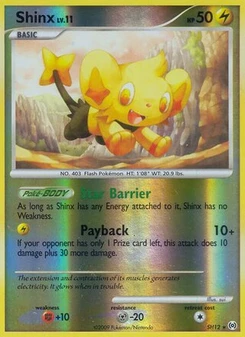 Pokémon-Karte Sheinux SH12