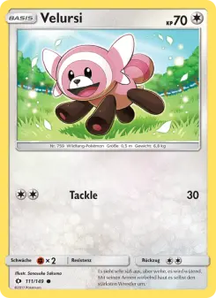 Pokémon-Karte Velursi 111/149